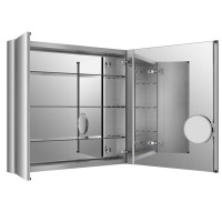 Modern Dressing Mirror With Cabinet